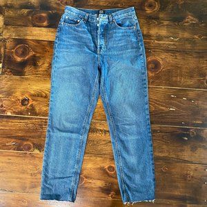 BDG High Waist Slim Straight Jeans Ankle 30